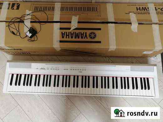 Цифровое пианино Yamaha P-115 (White Златоуст