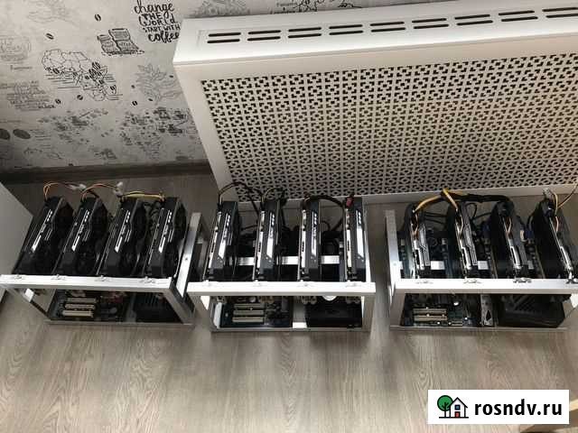 Майнинг ферма на 4 карты GTX 1060 6GB Красноярск - изображение 1