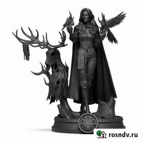 Йеннифэр (Yennefer Witcher) модель фигурка Кострома