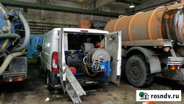 Прочистка канализации. Илососы (шланг 120м) Обнинск - изображение 1