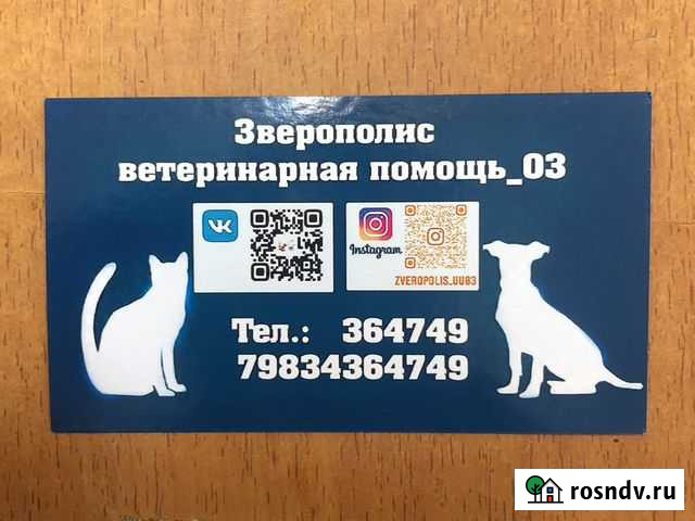 Ветеринарный врач на дом Улан-Удэ - изображение 1