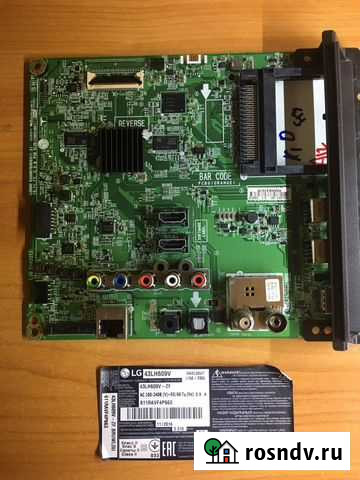 Lg 43lh609v main плата Муравленко - изображение 1