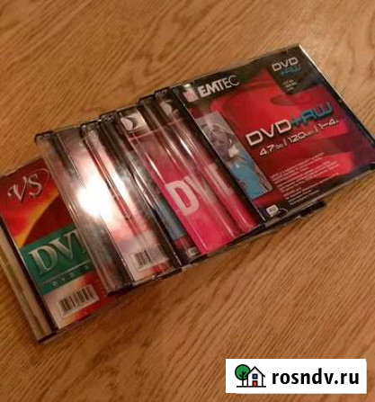 Новые диски DVD+RW 4,7 Gb Бердск - изображение 1