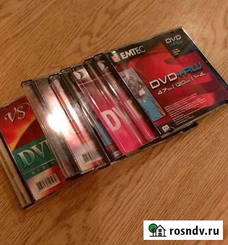 Новые диски DVD+RW 4,7 Gb Бердск - изображение 1