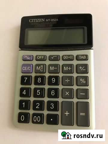 Калькулятор Citizen MT-852A Санкт-Петербург - изображение 1