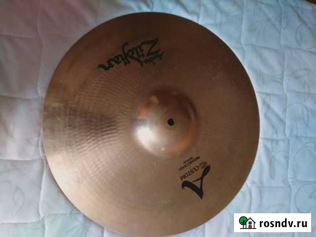 Zildjian 18 A custom medium crash Иркутск - изображение 1