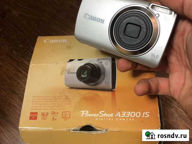 Фотоаппарат Canon PowerShot A3300 IS Ярославль - изображение 1