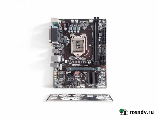 Материнская плата Gigabyte H110M 1151 Socket Екатеринбург - изображение 1