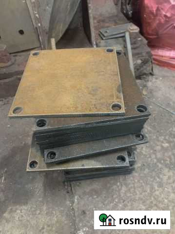 Пластины металлические 5х150х150 лист 5мм Домодедово - изображение 1