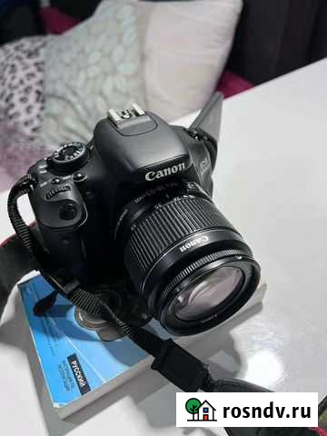 Зеркальный фотоаппарат canon 600d Южно-Сахалинск - изображение 1