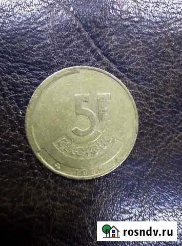 5 фенингов 1986 Бельгия А-24 Муром - изображение 1