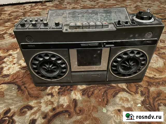 Кассетная магнитола Panasonic RS-466TS Раритет Коммунарка - изображение 1