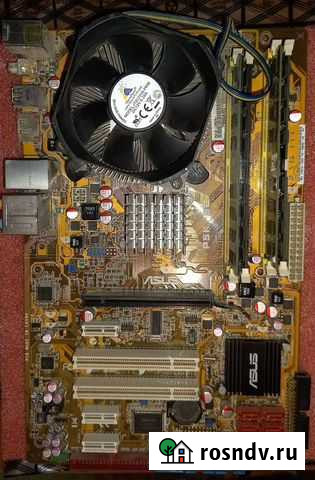 Мат. плата Аsus с проц. 4 ядра и памятью 8 Gb Липецк - изображение 1