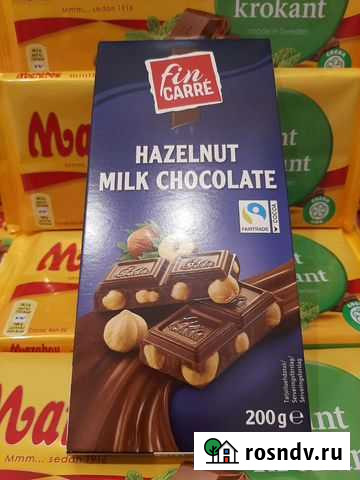 Шоколад fin carre Пушкино - изображение 1