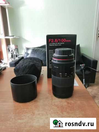 Объектив samyang F2.8/100m Nikon Москва - изображение 1