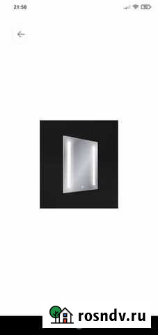 Новое зеркало для ванной Cersanit Led 80x60 Рязань - изображение 1