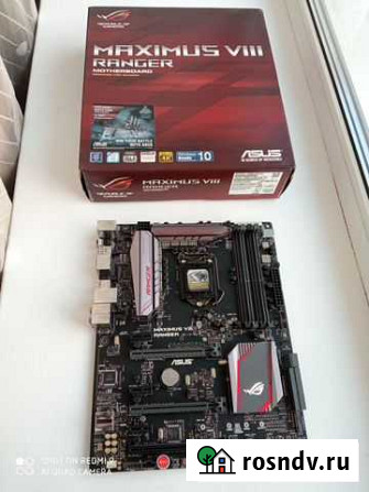 Asus Maximus viii Ranger новая 1151 сокет Кемерово - изображение 1