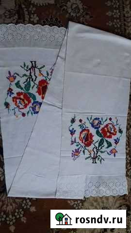 Рушник старинный (лён домотканный) Ижевск - изображение 1