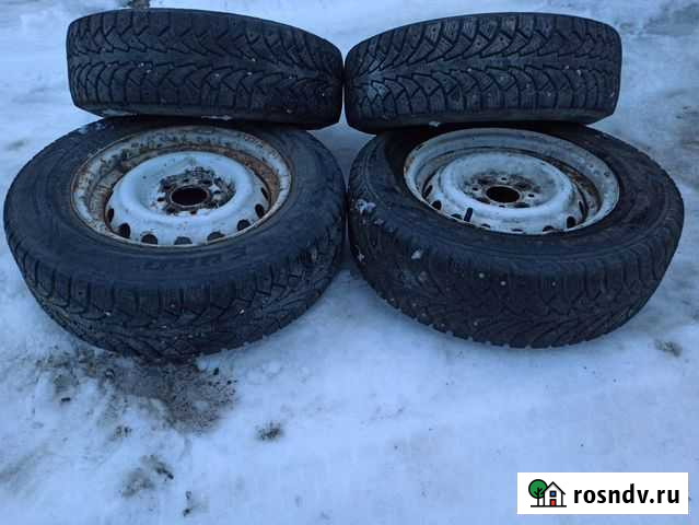 4 шипованные колёса R13 175х70 Kama Evro 519 Волгоград - изображение 1