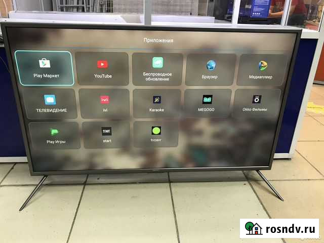 Новый большой 108 см Смарт телевизор Hi Краснодар - изображение 1