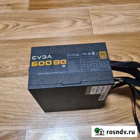 Блок питания evga 600 BQ (110-BQ-0600-K2) Нижний Новгород - изображение 1