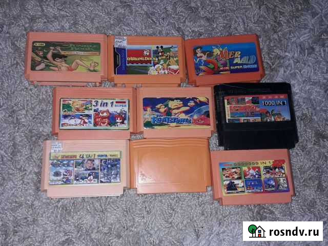 Картриджи Sega/Dendy Ростов-на-Дону - изображение 1