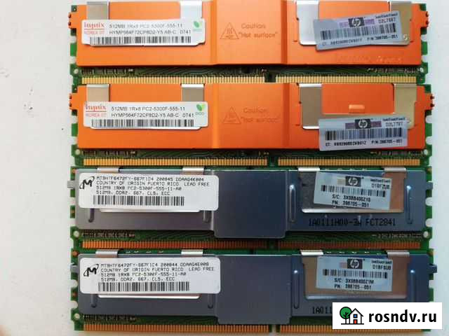 Северная память Ddr2 Micron/Hyunix 4x512Mb Иваново - изображение 1