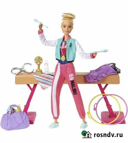 Барби Гимнастка со спорт инвентарём Пермь - изображение 1