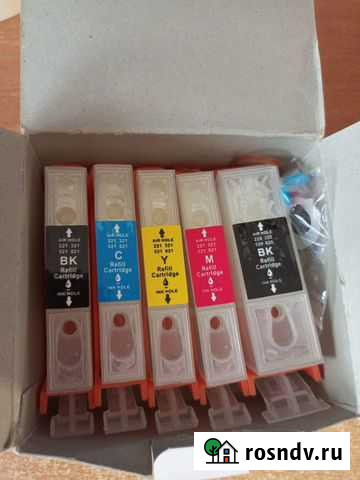 Заправочный набор Re-521Bk/C/M/Y,520Bk Комсомольск-на-Амуре - изображение 1