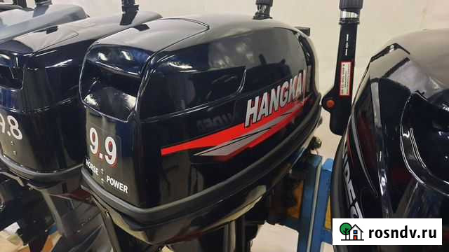 Лодочный мотор hangkai M9.9 HP 2Х-тактный Барнаул - изображение 1