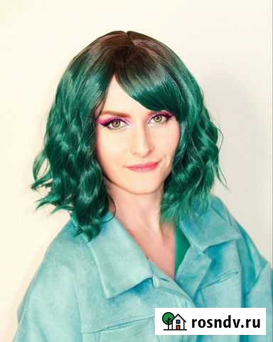 Новый зелёный парик Видное - изображение 1