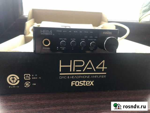 Усилитель для наушников Fostex HP-A4 Дубовое - изображение 1