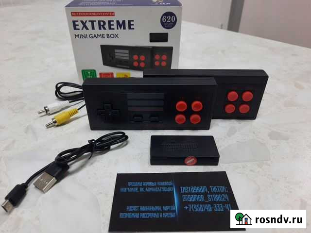Новая Ретро Игровая USB приставка консоль Dendy Красноярск - изображение 1