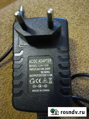 Адаптер AC/DC 12V 3A Воронеж - изображение 1