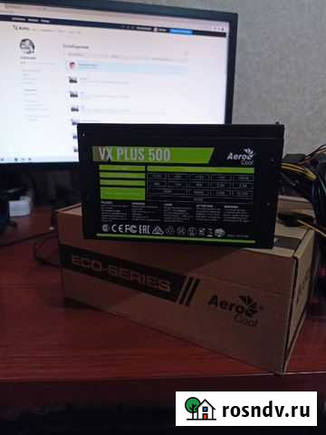 Блок питания AeroCool VX Plus 500 Кондопога - изображение 1