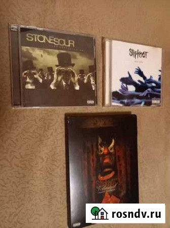 3 CD (DVD) диска Slipknot Улан-Удэ - изображение 1