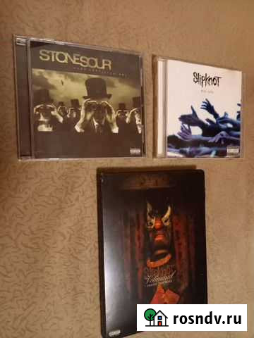 3 CD (DVD) диска Slipknot Улан-Удэ - изображение 1
