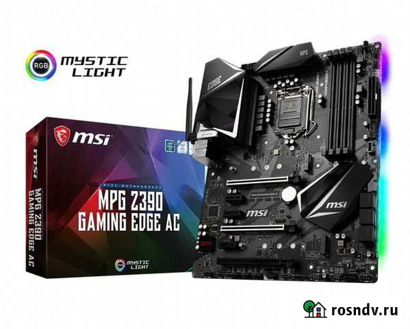 MSI Z390 MPG gaming edge AC + i7-9700K Северодвинск - изображение 1