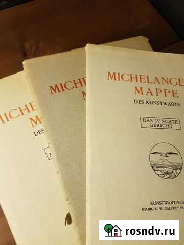 Michelangelo mappe des kunstwarts Микеланджело Санкт-Петербург - изображение 1