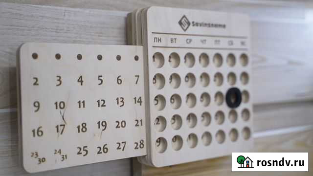 Вечный календарь из дерева Петрозаводск - изображение 1