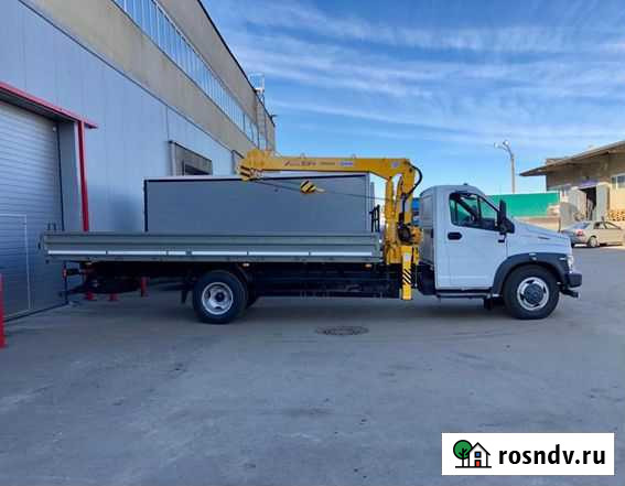 ГАЗ ГАЗон Next C41R33 с КМУ, 2021 Белгород - изображение 1