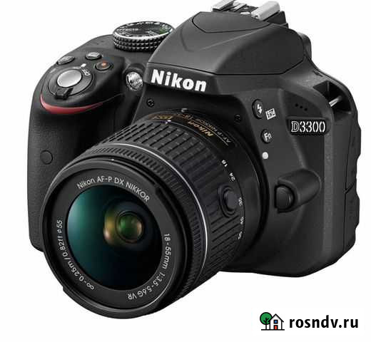 Зеркальный фотоаппарат Nikon D3300 Kit 18-55 AF-P Санкт-Петербург - изображение 1