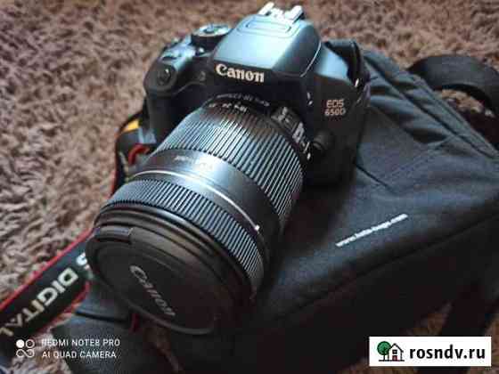 Зеркальный фотоаппарат Canon 650D 18-135mm Краснодар