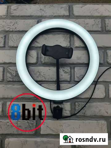 Кольцевая лампа 26 см 3 режима Рубцовск - изображение 1