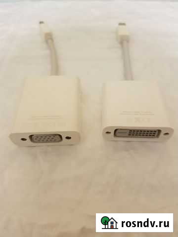 Адаптеры Apple mDP-DVI, mDP-VGA Москва - изображение 1