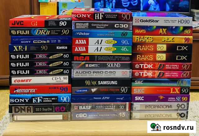 Запечатанные кассеты 35 штук Казань - изображение 1