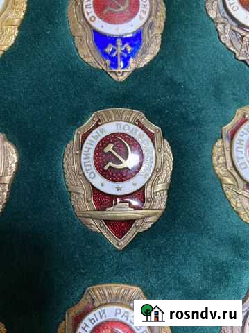 Значок Отличный Подводник СССР Калининград - изображение 1