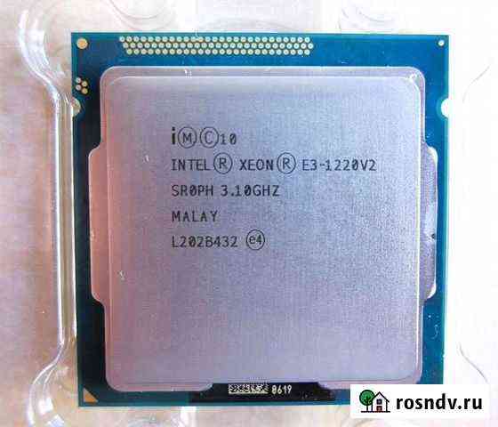 Процессор Xeon 1220 v2 (i5-3450 ) Черкесск