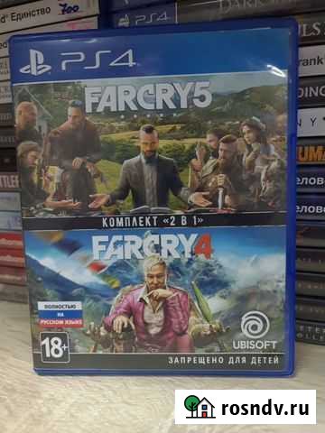 Farcry 4/5 Ps4 Новосибирск - изображение 1