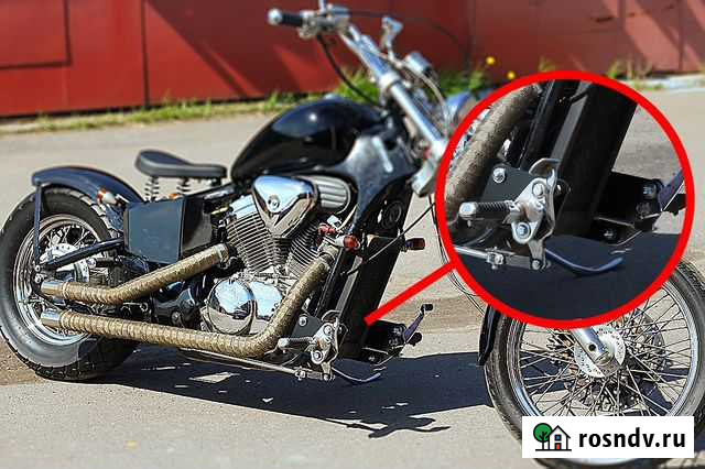 Выносы подножек на Honda Steed / Shadow Санкт-Петербург - изображение 1